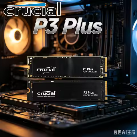 Crucial P3 Plus/P310/T500 M.2 2280 PCIe Gen4 NVMe SSD 1TB 2TB, Internal Solid State Drive, OEM Packa