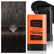 Hairdressing Wand Hair Dye Comb White Hair Covering Dyeing Combing Wand And Hair Black N0D7