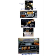 MONOSHOCK ABSORBER GAS + TANK OHLN GOLD FOR XJ6/ R25 V1 V2 / MT25 / R15 V3 / MT15 / Y125Z Y125ZR