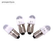 [Prs] 5pcs E10 Led Bulb DC 3V 4.5V Instrument Bulb Indicator Bulb Flashlight Bulb [DDD]