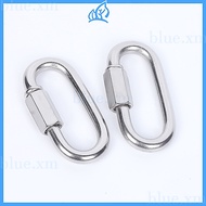 【new】 Steel Hex Carabiner Quick Connection Lock Climbing Equipment Camping Equipment