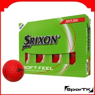 SRIXON Soft Feel Color Golf Ball Brite Red 12pcs