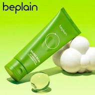Beplain Mung Bean โฟมล้างหน้าถั่วเขียว 80ml | MUNG BEAN pH-BALANCED CLEANSING FOAM