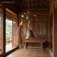 Onemetertop Retro Copper Bell Wind Chimes Brass Crafts Die-casting Falling Wind Chimes Tibetan Bronz