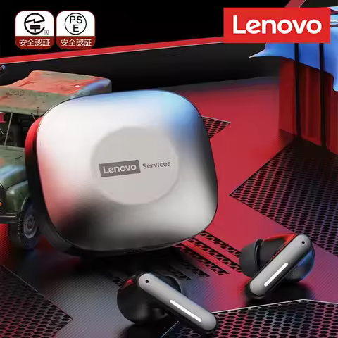 Choice Lenovo LE209 Wireless Bluetooth Earphones 35H Battery Life 45ms Low Latency Gaming Headset Fo