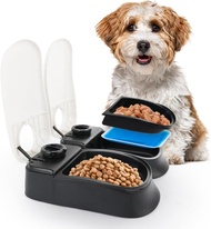 實體店鋪/SF (2 meal $258 / 6 meals $388) PAWISE Automatic 2 Meals Cat Feeder, Pet Feeder with Timer, Tim