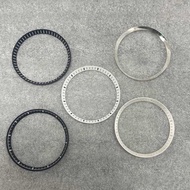 SKX Plastic/Steel Watch Chapter Ring Inner Shadow Ring 31.3mm-27.5mm para sa NH35/NH36/4R/6R/Seiko S