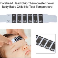 Forehead Head Strip Thermometer Fever Baby Test Temperature