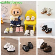 (Only shoes)for 17cm Labubu shoes Dolls Shoes Boots Toys Casual Sports Shoes Dolls Accessories
