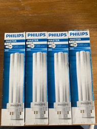 飛利浦燈胆4支1200流明18W Master PL-C 4P 840