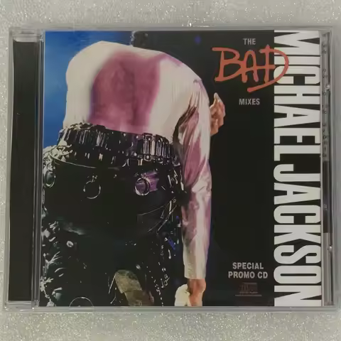 King of Pop MJ Michael Jackson Music CD The Bad Mixes Album Bruce Swedien Music Record Cosplay Walkm