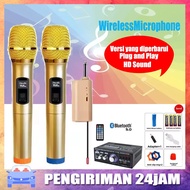 <COD>Enhanced wireless microphone, genuine gold karaoke microphone, professional wireless microphone