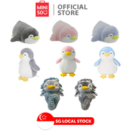 MINISO Classic Penguin Plush Toy/City Pen Explores the World Series/Lying Penguin Plush Toy/Soft Toy