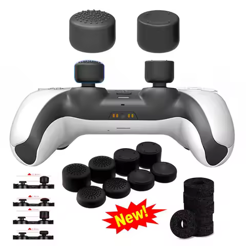 14 in 1 Silicone Thumb Stick Joystick For Xbox Series X S PS6 Controller Precision Rings For Playsta