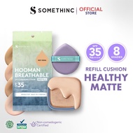 SOMETHINC (Refill) Hooman Breathable UV Cushion Cover SPF 35 PA++ Cushion Foundation