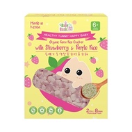 寶寶百味 Baby Basic 有機士多啤梨紫米胚芽米餅 7.5gx8