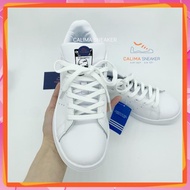 STAN SMITH Sneakers In White With Black Heel / Blue Heel / Calima Sneaker For Men And Women