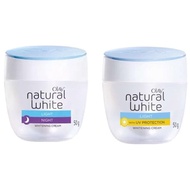 OLAY Natural Aura Cream SET (Night + Day Cream 50ml) โอเลย์ เนเชอรัล ออร่า ครีม เซ็ท (ไลท์ไนท์ 50ml + ไลท์เดย์ 50ml)