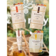 &Honey Deep Moist Hair Care Refill  Japanese Honey Extract  Damage Repair & Hydration"and Honey