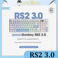 【Available in stock】James donkey RS2 3.0 wireless mechanical keyboard gateway structure Bluetooth ho