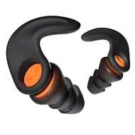 Ear Plugs for Sleeping Noise Cancelling, Reusable Ear Protection EarPlugs, Multi Frequency Noise Red