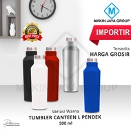 TERMOS Tumbler Thermos Canten L Premium Stainless Steel 4 Sides Flat 500ml tumbler corkkcicle [ MJG8
