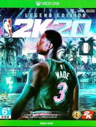【全新未拆】XBOX ONE XBOXONE 美國職業籃球賽2020 NBA 2K20 傳奇珍藏版 中文版 台中恐龍電玩
