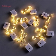 10/20Pcs LED Mini Copper Wire Fairy Lights LR44 Battery Powered 3 Lighting Modes for Halloween Chris