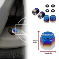 New car modification of high quality RAYS Burnt Titanium Valve Cap  Universal Burnt Titanium Valve C