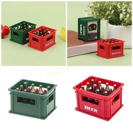 WMH 1 12 Scale Beer Crate Dollhouses Miniature Beer Box Beer Bottle Model Figurine for Realistic Dol
