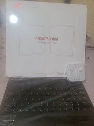 AI智能平板電腦連藍牙鍵盤及有線耳機