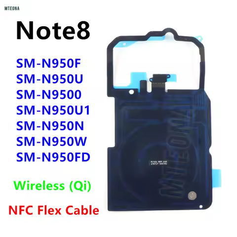 Wireless Charging Charger Receiver Coil NFC Compass Module Flex For Samsung Galaxy Note 8 SM-N950F N
