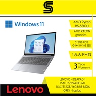 LENOVO Ideapad 1 (15ALC7-82R400EUMJ)15.6 FHD/R5-5500U/16GB/512GB SSD/AMD Radeon /Win11/Backpack/2Y W
