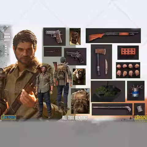 Original Brand New Spot Limtoys Apocalypse Survivor 1/12 Joel Ellie 6-inch Action Character Model Co