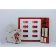 N89 สีลูกแก้วโทนแดง 8 สี แบรนด์ Danny