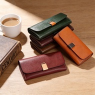 2026 Vintage Genuine Leather Wallet Long Original Handmade Vegetable Tanned Leather Portable Multifu