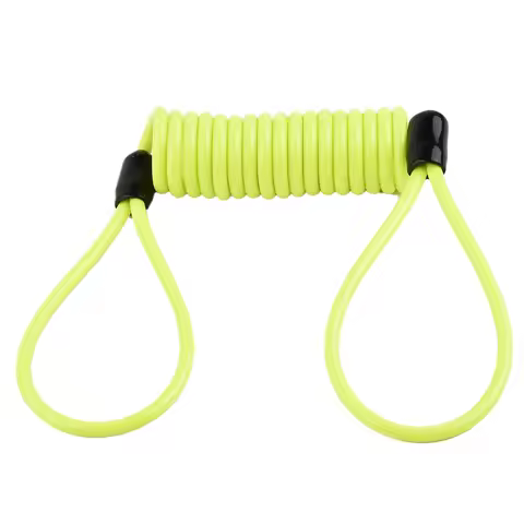 Disc Lock Reminder Cable Lock Anti-Theft Rope Alarm Disc Lock Spring Cable Motorcycle Motorbike Scoo