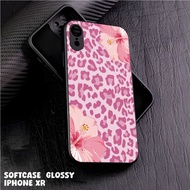 Case iphone XR Casing iphone XR Case Glossy Case Motif [AESTHETIC CHEETAH] hp iphone Casing Cool Kes