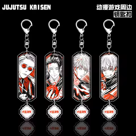 Jujutsu Kaisen Gojo Satoru Geto Suguru Inumaki Toge Nanami Kento Acrylic Layer Keychain Anime Keycha