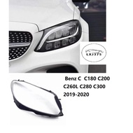 Mercedes Benz C headlamp W205 headlamp C180 C200 C260L C280 C300 2019-2020 headlamp cover headlight cover cap lampu depan Lens