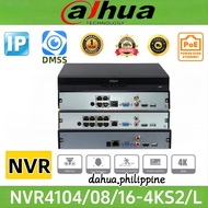 Dahua NVR 4CH /8CH /16CH 4K CCTV NVR Face Detection H.265 Motion Detect Video Recorder For IP Camera