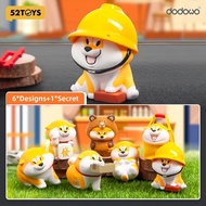 52TOYS Mystery Box Puppy Crossing, Blind Box, random Collectible Toy Desktop Decoration Gift