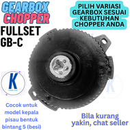 sparepart Gear box Mesin Chopper Blender Kapsul Quatre 700ml - 5 Liter
