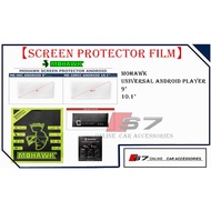 【Screen Protector Film】Mohawk Original Universal Android player PET 9" 10.1"