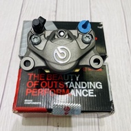 100% Original Brembo Brake Pad P34 2Pot Brembo caliper P34 Silver WITH BRAKE PAD