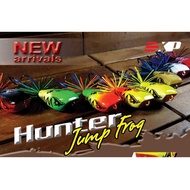 [NINJA] EXP Hunter Jump Frog Snakehead Fishing Wood Lure NDS-20002