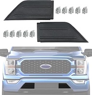 Compatible for Bumper Guard Pad Cap Inserts End Cover 2021 2022 2023 Ford F150 F-150 ML3Z-17E810-AA 
