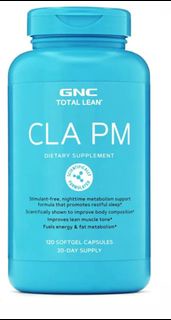 美國GNC TOTAL LEAN CLA PM 共軛亞油酸120粒