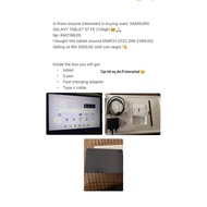 Used SAMSUNGS7FETABLET