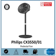 Philips CX3550 Pedestal Fan. 3000 Series. Height Adjustable. App Control.Safety Mark Approved.2 Year